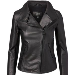 Mackage sandy classic leather jacket size small